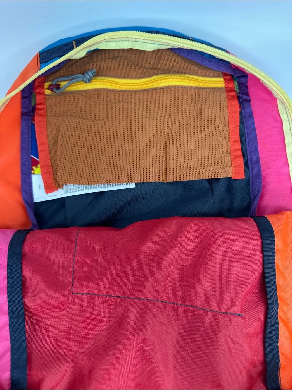 Cotopaxi Batac Del Día 16L Backpack One-of-a-Kind Multicolor Lightweight Daypack